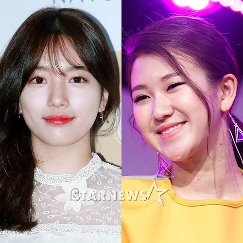 수지(왼쪽)와 백예린 / 사진=스타뉴스