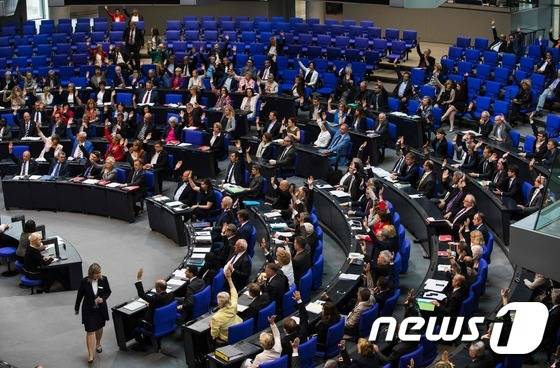 유럽 의회는 1차 세계대전 아르메니아인 150만명이 사망한 사건을 '학살'로 규정했다. © AFP=뉴스1