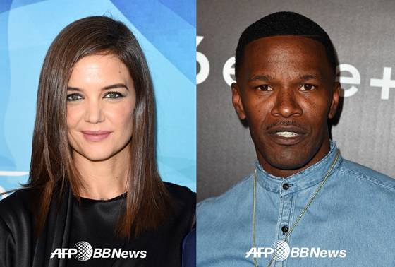 케이티 홈즈와 제이미 폭스 / 사진=AFPBBNews뉴스1