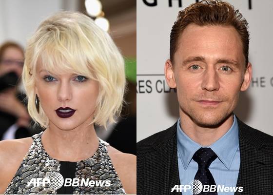 테일러 스위프트와 톰 히들스턴 / 사진=AFPBBNews뉴스1