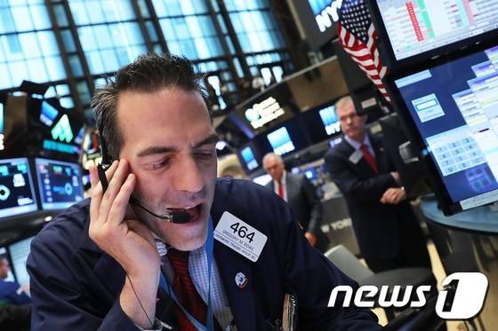 미국 증권거래소(NYSE) .© AFP=뉴스1