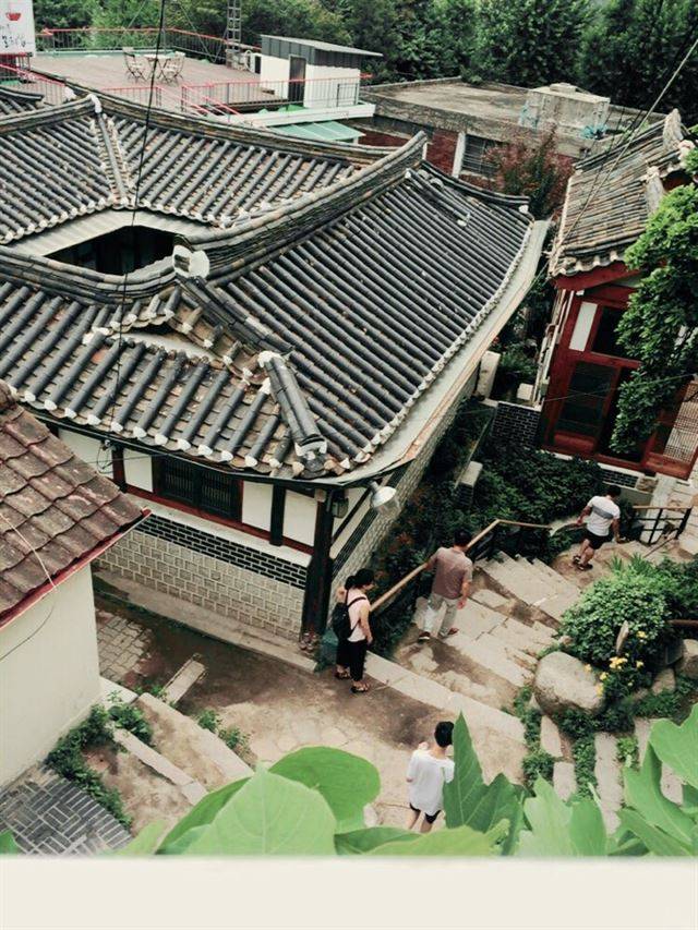 북촌 한옥마을 풍경.