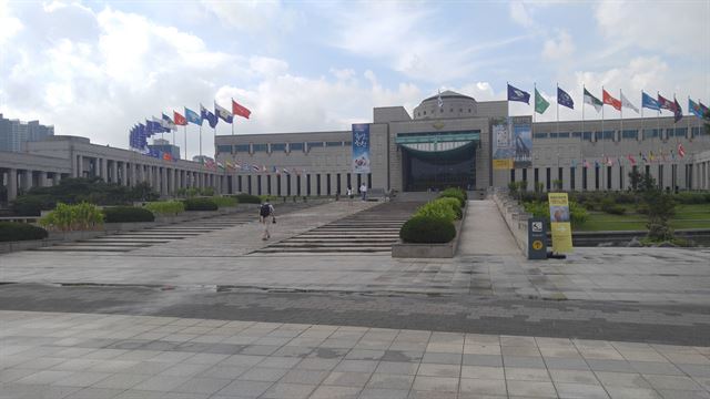 용산 전쟁기념관.
