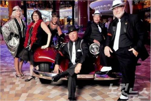 로얄캐리비안의 금주파티를 통해 그 시절로 돌아가보자. (사진=크루즈 콜럼버스 제공)