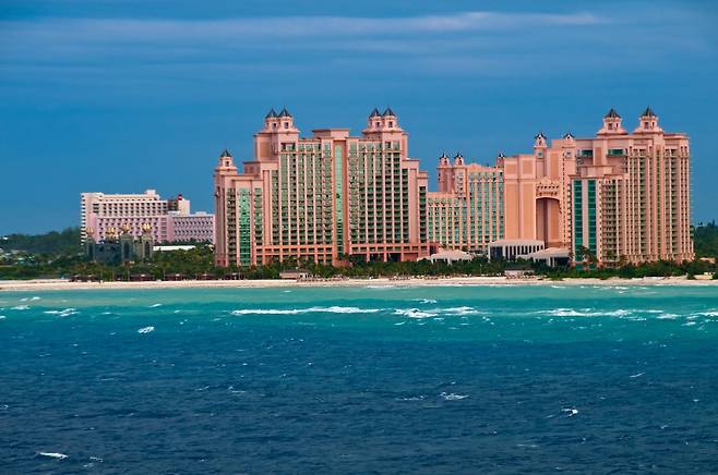 아틀란티스 리조트 전경.