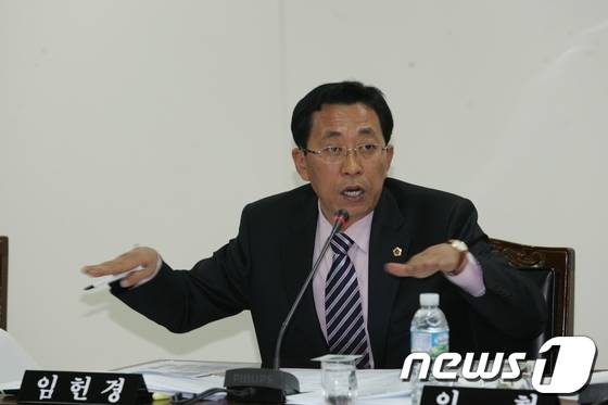 충북도의회 민주당 임헌경(청주7) 의원. (충북도의회 제공)© News1