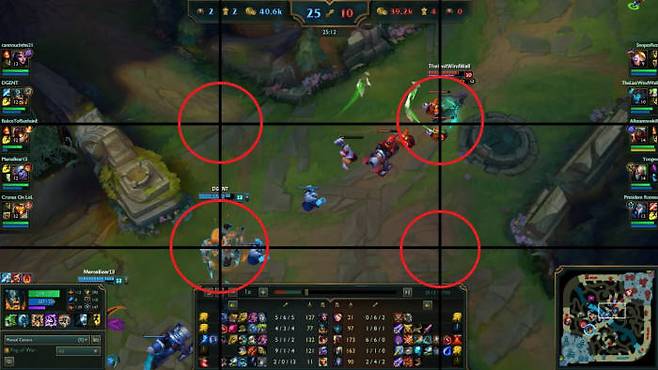 LoL e스포츠_관전모드_삼등분 법칙