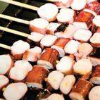 문어꼬치구이.