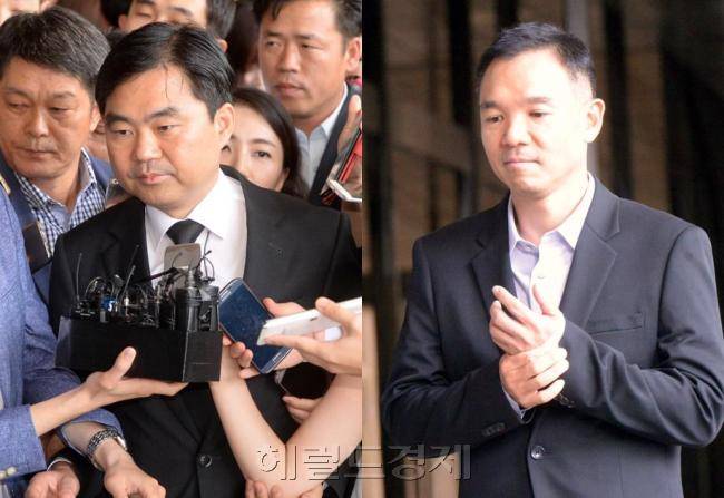 진경준 검사장(왼쪽)의 스폰서 의혹을 받아온 김정주 NXC 회장(오른쪽)과 넥슨에 대해 검찰이 전방위 사정으로 수사를 확대할 지 관심을 모으고 있다.