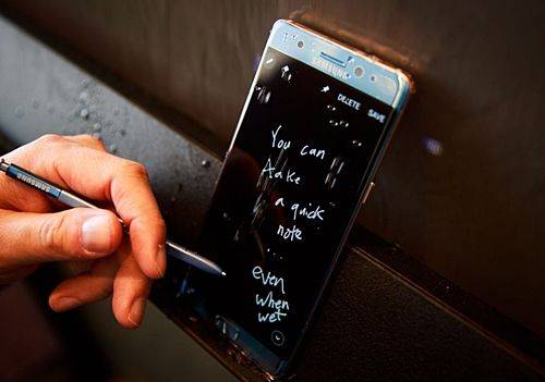 S펜 역시 방수?방진 규격인 IP68을 충족한다. (사진=씨넷)