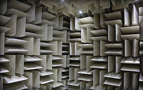 MS 무반향실은 최첨단 사운드 흡수 기술이 적용됐다. (사진=MS)