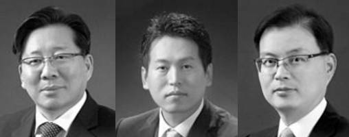 왼쪽부터 박해식, 손금주, 윤희웅 변호사/율촌 홈페이지 캡쳐