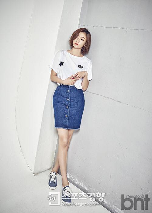 배우 박효주 패션지 화보. 사진 bnt 인터내셔널