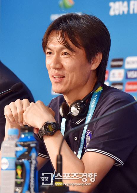홍명보 전 축구국가대표 감독.