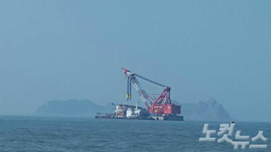 세월호 인양 작업. (사진=자료사진)