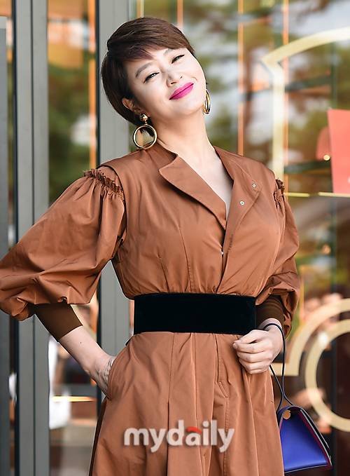 ▲ 김혜수, '마성의 코찡긋 미소'