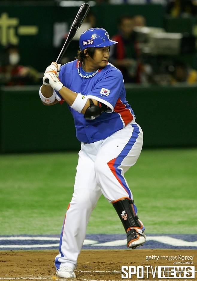 ▲ 2009년 월드베이스볼클래식(WBC)에 한국 대표로 출전했던 이대호