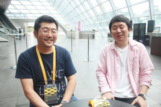 유니티 함영호 이사, 고무진 엔플라이 대표.