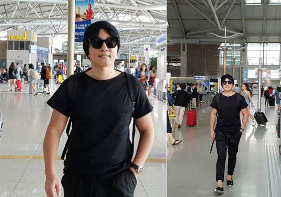 이범수가 출국했다. © News1star/ 테스피스엔터테인먼트 제공