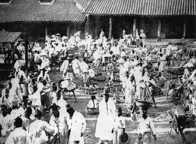 선혜정 창내장 풍경(1900년경)