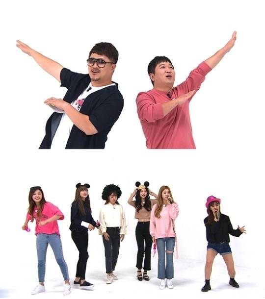 데프콘과 정형돈(사진 위)과 에이핑크/사진제공=MBC에브리원