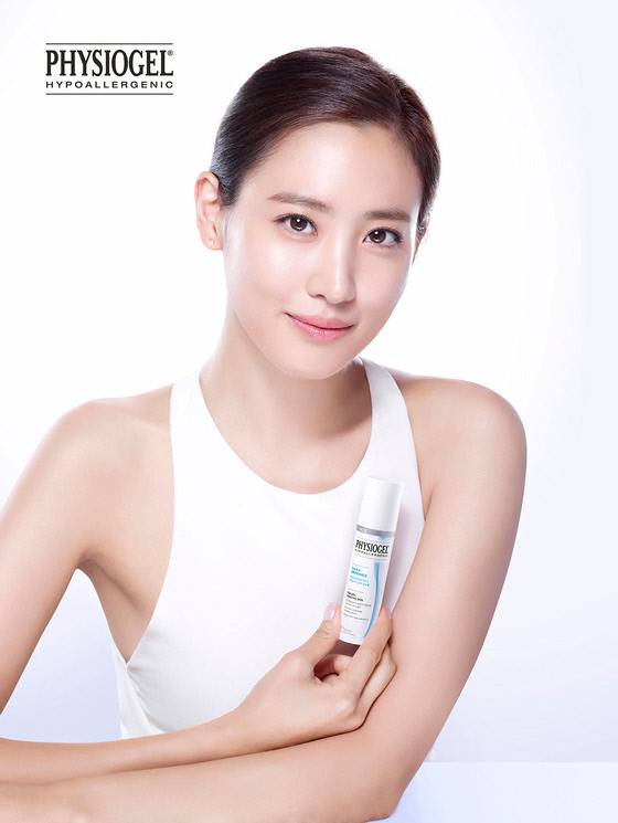 피지오겔 전속 모델로 활동 중인 배우 수현. 사진 피지오겔 제공