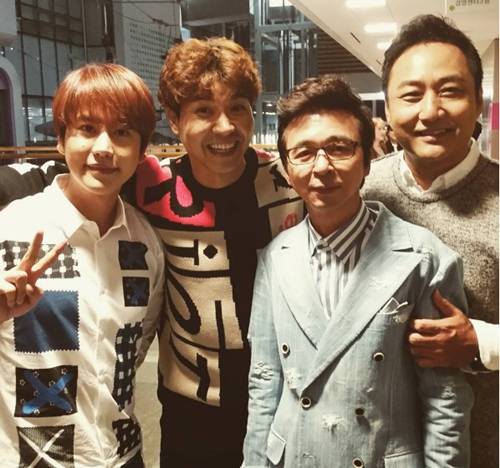 규현 박수홍 김국진 김수용 사진=김수용 인스타그램 캡처