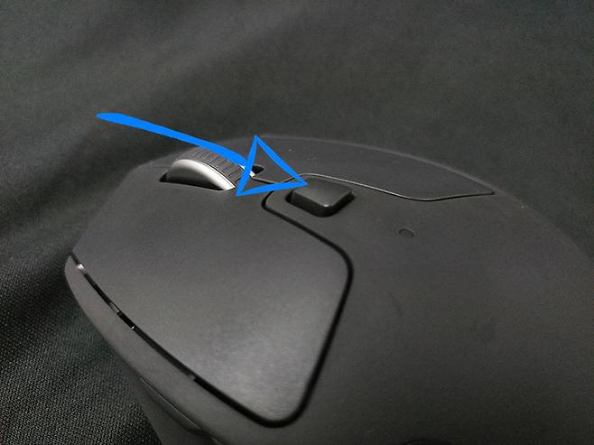 고속 스크롤 버튼