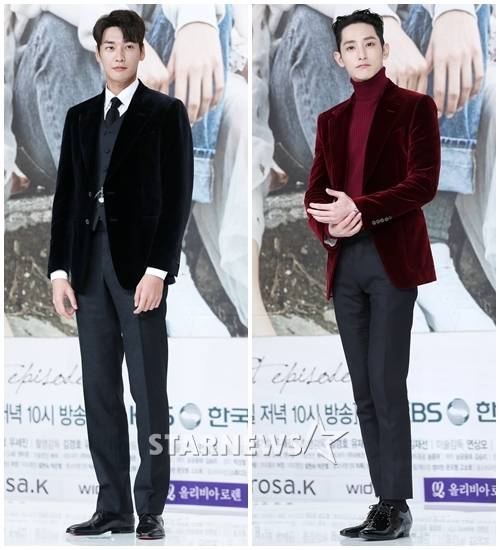 [★포토]김영광-이수혁, '역시 모델출신' 이 남자들의 수트핏