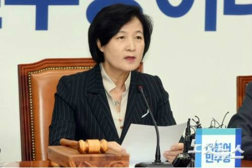 더불어민주당 추미애 대표 (사진=윤창원 기자)