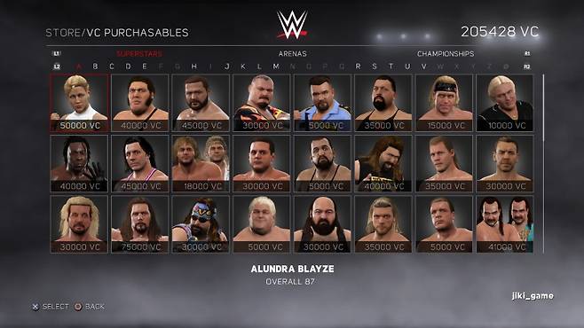 WWE 2K 17 스크린샷