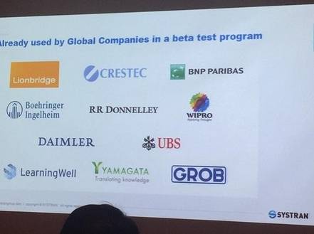 현재 시스트란 제품을 사용중인 기업들. /김민지 인턴 기자