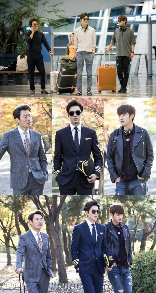 '푸른 바다의 전설'사기트리오 '이민호-이희준-신원호' 우월한 자태~