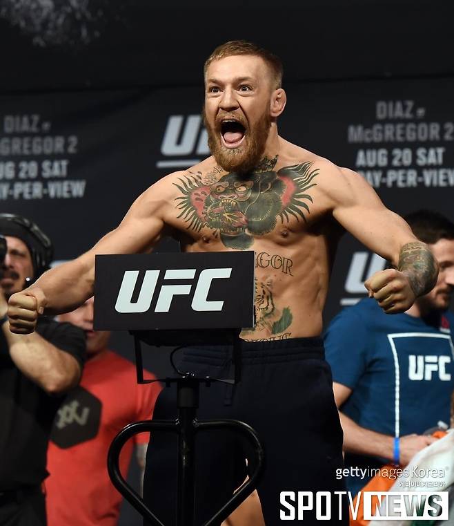 ▲ 코너 맥그리거는 여자 친구가 출산할 때까지 경기를 갖지 않기로 했다.