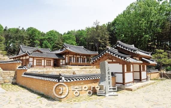 정도전이 유년시절을 보낸 영주시 가흥동 삼판서 고택. [중앙포토]