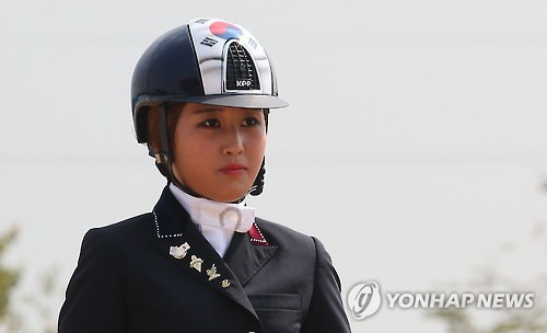 '비선실세' 최순실 씨의 딸 정유라 씨. [연합뉴스 자료사진]