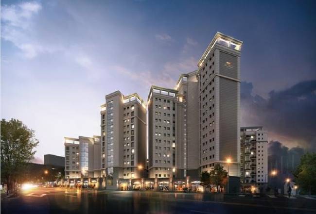 대치동 구마을 3지구의 투시도. ［사진제공 =대림산업］