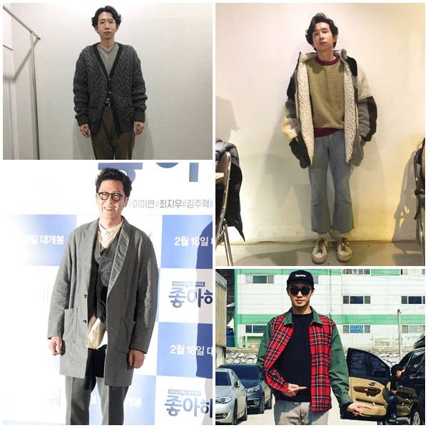 봉태규(위), 김주혁, 박서준이 패션을 공개했다. ⓒ MK스타일 / 봉태규, 박서준 인스타그램, 스타투데이