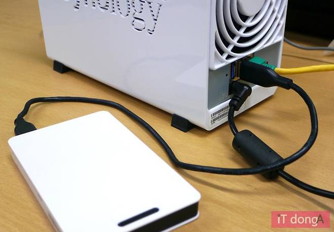 USB 포트를 통한 파일 직접 백업