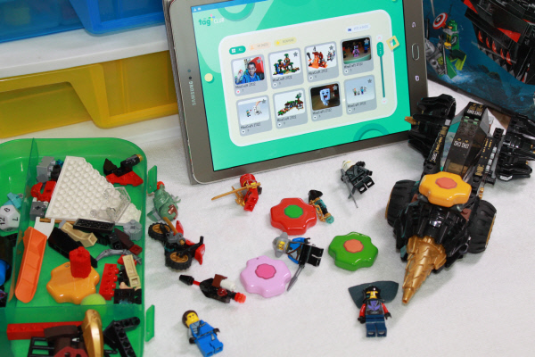 장난감에 IT를 접목한 어린이용 사물인터넷(IoT) 기기 ‘태그플러스’.
