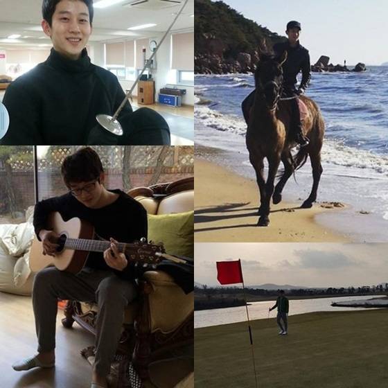 조항리 아나운서의 럭셔리한 취미들이 화제다. © News1star / 조항리 아나운서 페이스북, 트위터