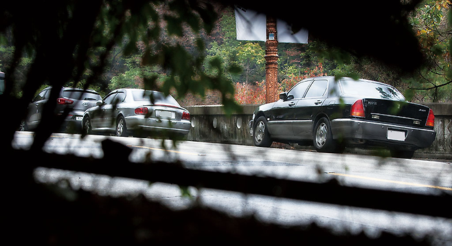 박근혜 대통령 5촌 조카 박용철씨가 자신의 사촌 형인 박용수씨에게 흉기에 찔려 살해된 현장 © 시사저널 포토