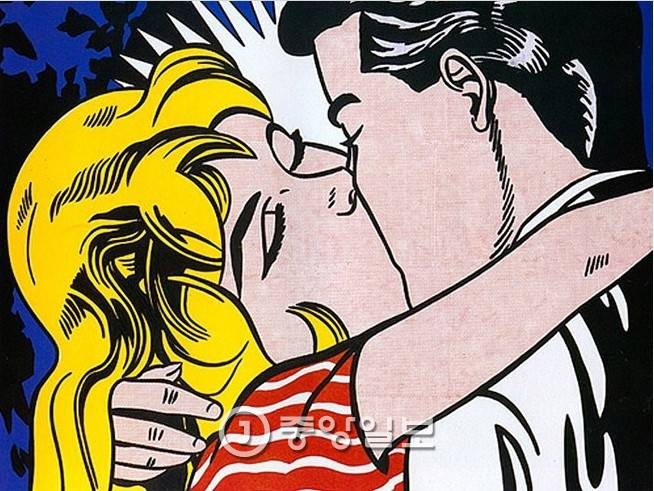 로이 리히텐슈타인, 키스, 1961년