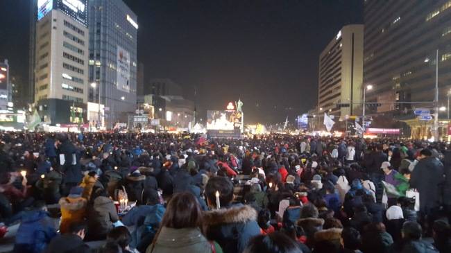 세월호 참사에서 생존한 경기 단원고등학교 생존자 김진태 학생 등 8명이 3년만에 공식석상에서 처음으로 심경을 이야기했다. 유오상 기자/osyoo@heraldcorp.com