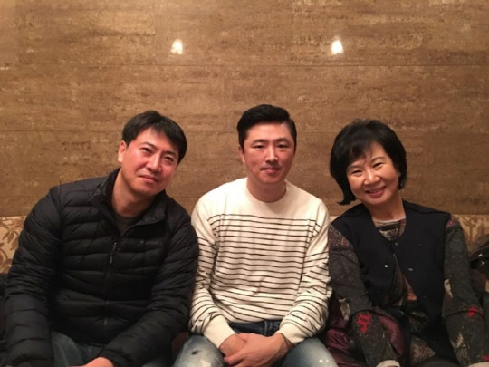 노승일 씨, 고영태 씨, 손혜원 의원 [사진 손혜원 의원 페이스북]