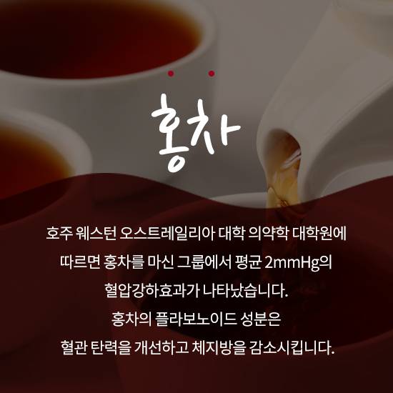 고혈압에 좋은 차