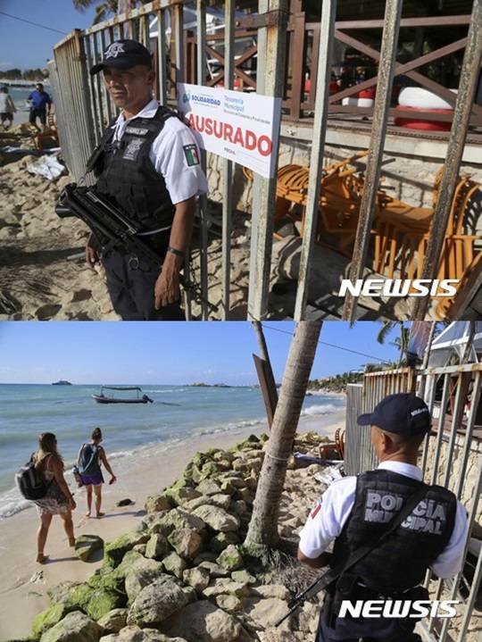 멕시코 칸쿤 총기 난사