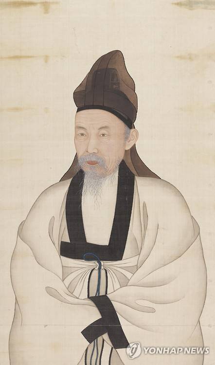 조선 말과 대한제국 시기 위대한 유학자로 항일 의병 항쟁을 선구적으로 주도한 의암 류인석(1842∼1915) 선생의 영정. [국립춘천박물관 제공=연합뉴스 자료사진]