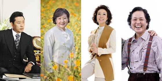 전광렬(왼쪽부터), 정혜선, 김보연, 강남길 /사진제공=MBC