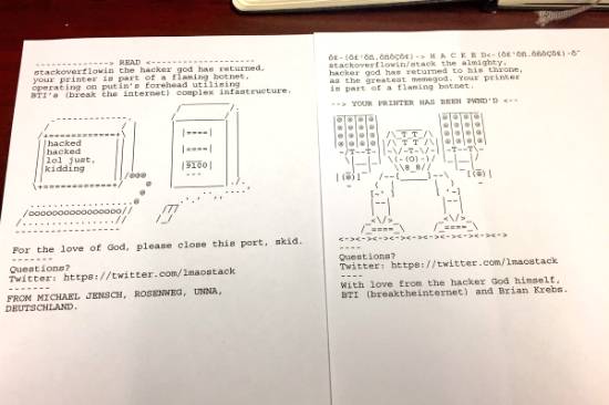 국내와 해외에서 발생한 프린터 해킹 사례